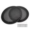 Unifizz Car Speaker Subwoofer Guard Protector,Car 6.5" Speaker Grill Covers, ABS Plastic Frame with Metal Mesh, Black - 2Pcs view 1