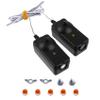 Generic 41A5034 Safety Sensor Kit, Replacement for Craftsman/Chamberlain/Liftmaster Garage Door Sensor, Compatible with Liftmaster/Chamberlain/Craftsman Garage Door openers Made After 1997 , Black view 1