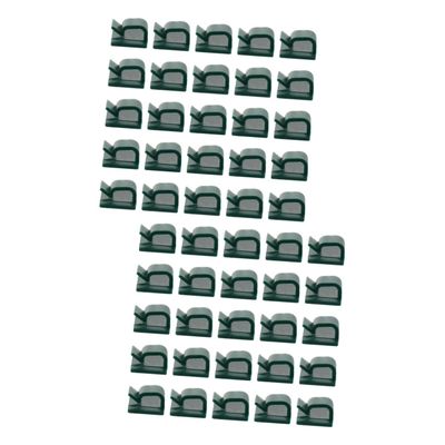 Angoily 200pcs Self-Adhesive Cable Clips Practical Wire Organizer for Efficient Cord Management for Home Office and Car Use Suitable for Cables and Chargers