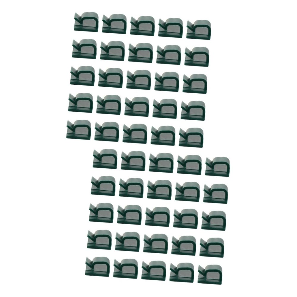 Angoily 200pcs Self-Adhesive Cable Clips Practical Wire Organizer for Efficient Cord Management for Home Office and Car Use Suitable for Cables and Chargers