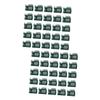 Angoily 200pcs Self-Adhesive Cable Clips Practical Wire Organizer for Efficient Cord Management for Home Office and Car Use Suitable for Cables and Chargers view 1