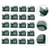 Angoily 200pcs Self-Adhesive Cable Clips Practical Wire Organizer for Efficient Cord Management for Home Office and Car Use Suitable for Cables and Chargers view 2