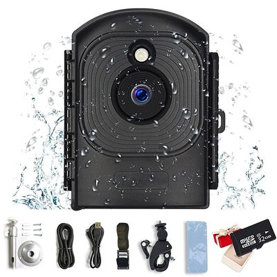 CNHRFGVD Time Lapse Camera, Full HD/HDR Color Time-Lapse Video Recorder IP66 Waterproof Outdoor Digital Timelapse Cameras for Construction Outdoor Security/Work from Home/Quarantine/Self-Isolation