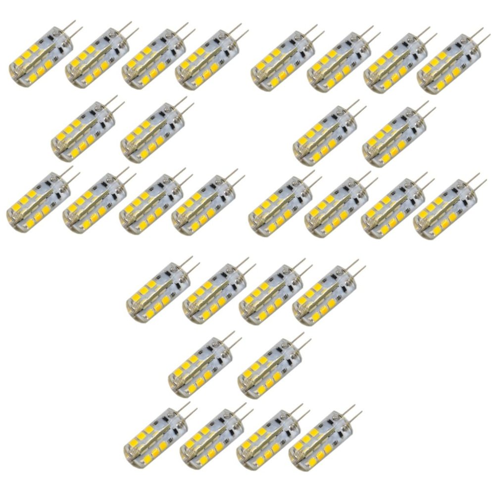 Gadpiparty 30pcs Led Bulbs Warm White Lumens SMD Dc Energy Efficient Lighting for Home Kitchen and Bedroom Use