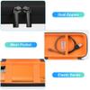BOVKE Travel Case for RoamWiFi 4G LTE Mobile Hotspot, Worldwide Portable High Speed Hotspot Holder with Mesh Pocket for Charging Cables, Black view 3