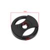 2PCS 45 RPM Turntable Adapter for 7 Inch Vinyl Record Centre-Hole Adapter Turntable Phonograph Diameter 38mm Thickness 6.8mm Center Hole Distance 7mm Black view 4