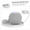 Angoily 2pcs Wall Speaker Shelf for Elegant Multi-Functional Storage Rack Lightweight Design Easy Installation for Home Organization and Audio Setup view 3