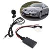 Car Audio Music Adapter, Microphone Adapter Auxiliary Audio Wire Bluetooth 5.0 Clear Sound Stable Connection Replacement for 2 3 5 6 MX5 RX8 Music Player view 2