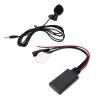 Car Audio Music Adapter, Microphone Adapter Auxiliary Audio Wire Bluetooth 5.0 Clear Sound Stable Connection Replacement for 2 3 5 6 MX5 RX8 Music Player view 4