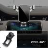 FALMDCQ Compatible with Land Rover Range Rover Evoque 2019 2020, Gravity Car Holder Air Vent Protective Phone Mount Cradle 360 Rotation Bracket,A Black, normal view 2