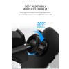 FALMDCQ Compatible with Land Rover Range Rover Evoque 2019 2020, Gravity Car Holder Air Vent Protective Phone Mount Cradle 360 Rotation Bracket,A Black, normal view 4