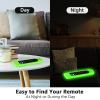 3 Pack Silicone Remote Cover Replacement Compatible with Toshiba and Insignia Fire TV Remote, Lightweight Anti Slip Shockproof Remote Case Glow in The Dark Green Rose Red Sky Blue view 3