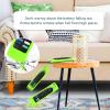 3 Pack Silicone Remote Cover Replacement Compatible with Toshiba and Insignia Fire TV Remote, Lightweight Anti Slip Shockproof Remote Case Glow in The Dark Green Rose Red Sky Blue view 4