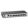 10 Port Gigabit Switch, 8 x 100/1000Mbps Ports, 1 Gigabit Uplink, 1 Gigabit SFP, Support Vlan, Metal Fanless Unmanaged Plug and Play YuLinca Ethernet Switch view 1