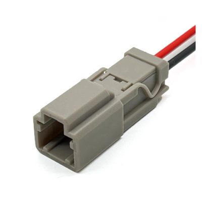 BUIEX 2 Pin Sumitomo Auto Trunk Car Lock Plug Wiring Harness 2.2mm Electronic Connector 6098-0239 6098-0240 Compatible with H~nda Nissn (Color : 2Pin Male, Size : 1 Pc with 15cm Wire)