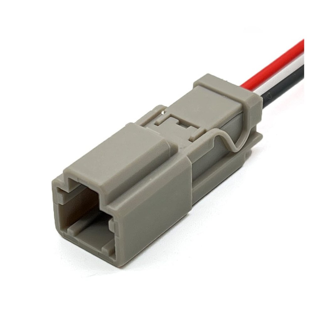BUIEX 2 Pin Sumitomo Auto Trunk Car Lock Plug Wiring Harness 2.2mm Electronic Connector 6098-0239 6098-0240 Compatible with H~nda Nissn (Color : 2Pin Male, Size : 1 Pc with 15cm Wire)