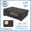 2019-2024 Sierra Double Cab 10" Sub Box Subwoofer Enclosure Solo Baric view 2