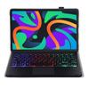 GYSDCAZ Keyboard Case for Lenovo Tab M11 TB330 2024 11 Inch, 7 Color Backlight, Multi-Touch Trackpad, Detachable Keyboard,Black view 3