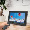 Sanpyl 10 Inch Portable TV, Rechargeable ATSC Digital TV with VGA, AV, USB, SD Card Slot, MMC, Digital Tuner, Suction Cup & 12V Car Charger & Remote Control, 1800mAh Rechargeable view 3