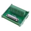 Ganasome DB25 D-Sub Female Header Breakout Board Terminal Block for DIN Rail Mounting, 35mm C45 Rails view 1