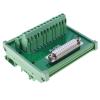 Ganasome DB25 D-Sub Female Header Breakout Board Terminal Block for DIN Rail Mounting, 35mm C45 Rails view 4