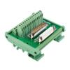 Ganasome DB25 D-Sub Male & Female Header Breakout Board Terminal Block for DIN Rail Mounting, 35mm C45 Rails view 4