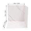 24x24 inch Shooting Backdrops, 3PCS Photo Backdrop Boards, Marmorierung und weie Kulisse, Food Photography Backdrops view 2