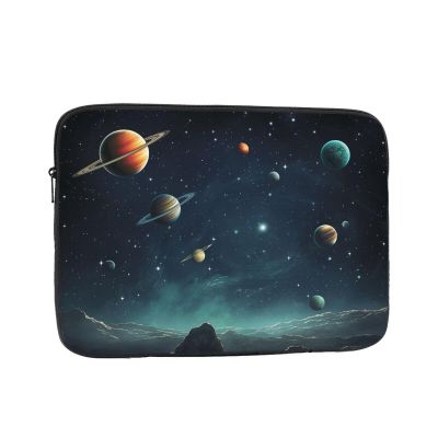 Laptop Case Sleeve 17 inch Laptop Bag Shockproof Computer Carrying Cover Protective Outer Space Starry Sky Notebook Case