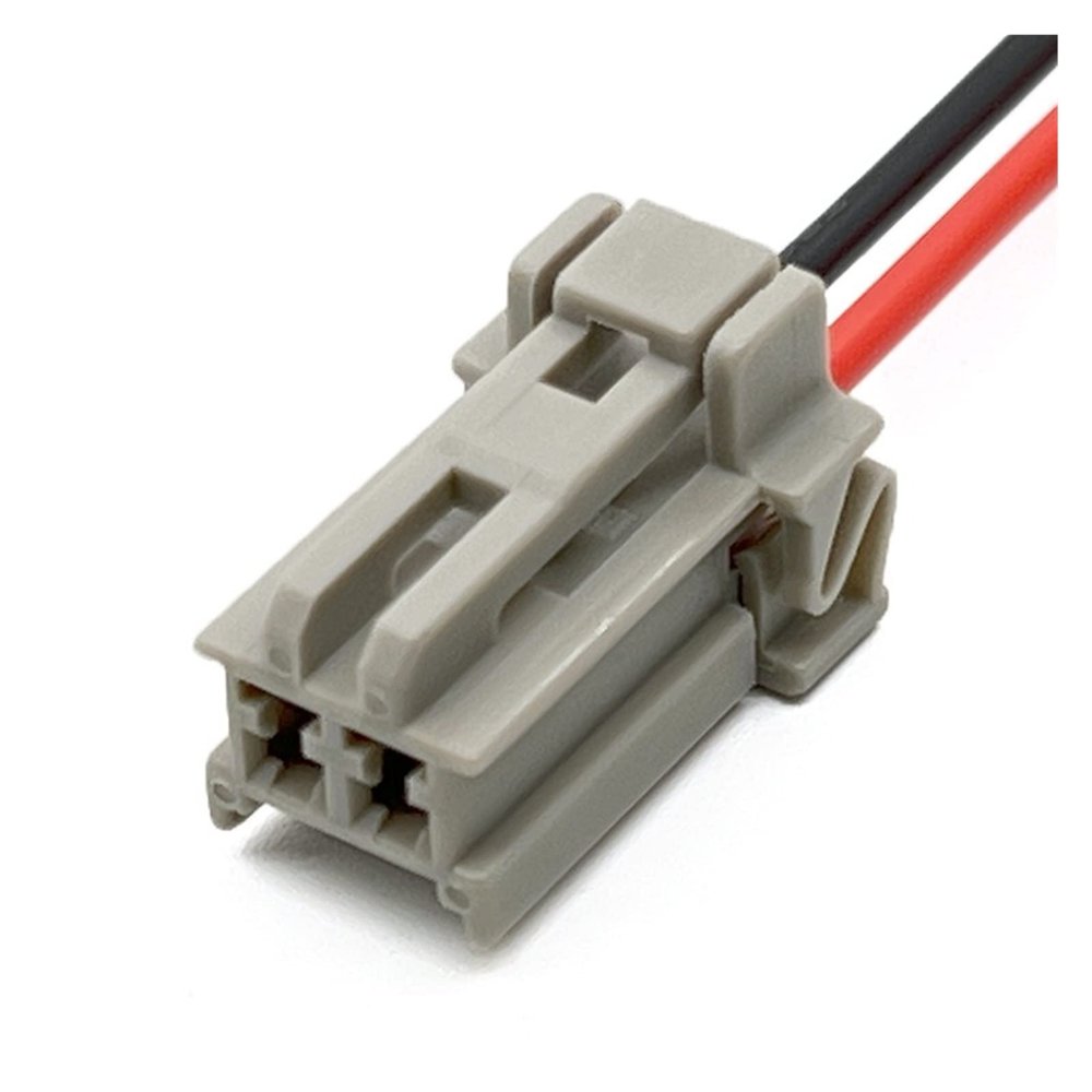 BUIEX 2 Pin Sumitomo Auto Trunk Car Lock Plug Wiring Harness 2.2mm Electronic Connector 6098-0239 6098-0240 Compatible with H~nda Nissn (Color : 2Pin Female, Size : 1 Pc with 15cm Wire)