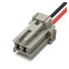 BUIEX 2 Pin Sumitomo Auto Trunk Car Lock Plug Wiring Harness 2.2mm Electronic Connector 6098-0239 6098-0240 Compatible with H~nda Nissn (Color : 2Pin Female, Size : 1 Pc with 15cm Wire) view 1
