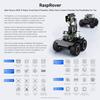 XYGStudy RaspRover Open-Source 4WD AI Robot Compatible with Raspberry Pi 4B with Dual Controllers and Computer Vision, PI4B-4GB Included (RaspRover PT PI4B AI Kit) view 3