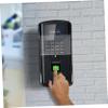AOKWAWALIY Doorbell Rainproof Cover Front Weatherproof Keypad Protection for Control Devices Easy Installation and Sturdy Construction Includes Rain Guard for Attendance Machines view 3