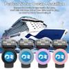 SPOMOX Princess Cruise Medallion holder Watch Adapter [2 Pack], Silicone Princess Medallion Holders Accessories for Carnival Ocean Medallion, Also for Apple Airtag Dog Collar Holder (Blue/Purple) view 4