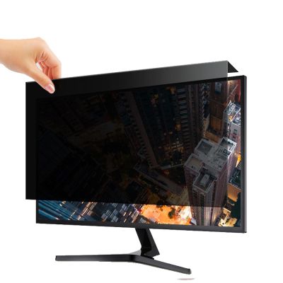 JQZWXX 20-32in Screen Anti-Spy Protection Film, Removable Security Shield Filter Anti-Spy, Anti-Scratch Computer Privacy Screen Protector,protect Eyes and Privacy for Public Places,20in 458 * 270mm