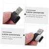 Angoily 4pcs USB Type-c Converter for Elbow Converters Type-c to USB Adapter Right Angle Adapter Material view 4