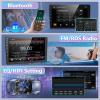 Podofo2+64G Apple Carplay Android Auto Car Stereo for Honda Civic 2006 2007 2008 2009 2010 2011,10.1" Touch Screen Bluetooth Car Audio with GPS Navigation FM RDS WiFi Mirror Link HD Backup Camera view 4