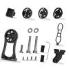 Bike Computer Mount for Garmin - Out Front Combo Mount for Wahoo Elemnt,Wahoo Elemnt Bolt, Wahoo Elemnt Mini, Bryton Cateye, Gopro and Bike Light Adapter view 1