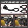 Bike Computer Mount for Garmin - Out Front Combo Mount for Wahoo Elemnt Bolt Roam Mini, Extended Mount for Bryton Cateye GoPro and Flashlight - Bike Handlebar 24.5mm 31.8mm view 3