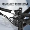 Bike Computer Mount for Garmin - Out Front Combo Mount for Wahoo Elemnt Bolt Roam Mini, Extended Mount for Bryton Cateye GoPro and Flashlight - Bike Handlebar 24.5mm 31.8mm view 4