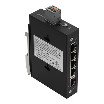 WAGO 852-1111/000-001, Industrial-ECO-Switch; 5-Port 1000Base-T; Black