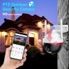 Matybobe 4MP Outdoor WiFi PTZ IP Camera, Waterproof Home Security Camera, Wireless Surveillance Camera, 360 View, Color Night Vision, 2-Way Audio, Motion Detection, Activity Alert, Remote Access view 3