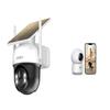 AOSU 2K Security Camera Indoor Outdoor Security Camera Wireless with Fixed Solar Panel view 1