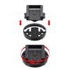 GRQUSTO Bike Computer Mount for Cateye - 4 Pcs Mount Insert Adapter for Cateye Out Front Bike Mount, Cycling Computer Mounts Replacement Base view 2