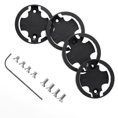 GRQUSTO Bike Computer Mount for Bryton - 4 Pcs Mount Insert Adapter for Rider Stages Dash Hammerhead Out Front Bike Mount, Cycling Computer Mounts Replacement Base