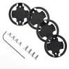 GRQUSTO Bike Computer Mount for Bryton - 4 Pcs Mount Insert Adapter for Rider Stages Dash Hammerhead Out Front Bike Mount, Cycling Computer Mounts Replacement Base view 1