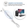 HSSDTECH RP-SMA Dual-Band WiFi 6E Antenna 2T2R 2.4G/5G/6G for GIGABYTE B650 AERO G /B650 AORUS Elite AX AMD/B650 ATX/B650 AORUS Elite AX ICE/B650 AORUS Elite AX V2/B650 Eagle AX/ B650 Gaming X AX view 2