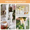 ibasenice Roman Pillar Decoration Mini Columns Set 4.92 Inch Tabletop Figurines for Wedding Centerpiece Photo Prop Home Office Ornament view 3