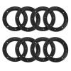 Mobestech 2 Pairs Car Speaker Spacer Adapter Sturdy Speaker Mount Bracket Ring Useful Speaker Adapter Auto Speaker Ring for Car (5 Inch), 16X16cm, Black, HTE175257KY5 view 1