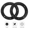Mobestech 2 Pairs Car Speaker Spacer Adapter Sturdy Speaker Mount Bracket Ring Useful Speaker Adapter Auto Speaker Ring for Car (5 Inch), 16X16cm, Black, HTE175257KY5 view 2