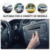 Mobestech 2 Pairs Car Speaker Spacer Adapter Sturdy Speaker Mount Bracket Ring Useful Speaker Adapter Auto Speaker Ring for Car (5 Inch), 16X16cm, Black, HTE175257KY5 view 4